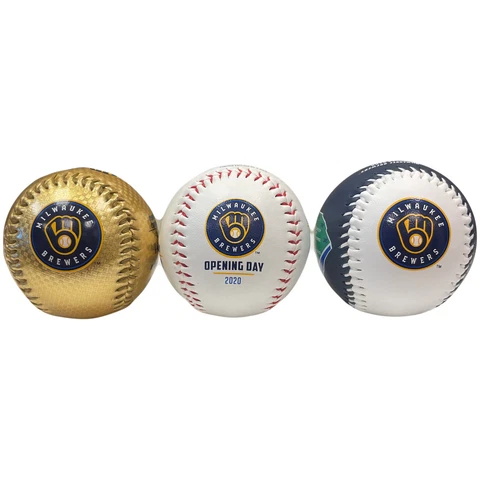 Milwaukee Brewers 50th Anniversary Season 3-Ball Set Cover