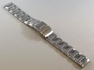 Cinturino in acciaio Inox massiccio ansa dritta 20 mm. - Imagen 1 de 3