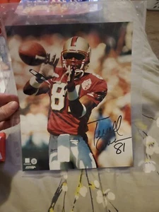 Terrell Owens Autographed 8x10 Photo San Francisco 49ers #81 NFL - Picture 1 of 3