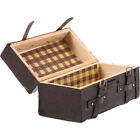 Puppenhaus Miniatur Vintage Koffer Boxen Retro Elegant