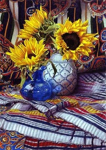 Barbara Edidin, "My Shadow and I" Giclee',  Image 10"h x 7"w, Limited edition - Picture 1 of 1