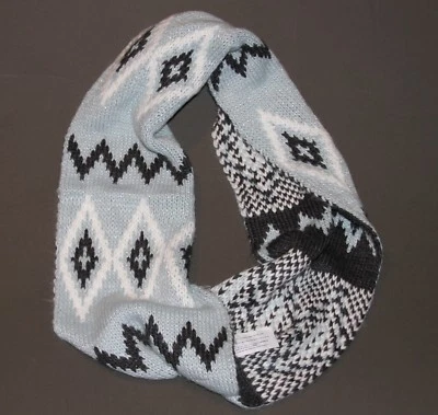 Bufanda infinita tejida brillante Y2K ABERCROMBIE & Fitch vintage nueva con etiquetas Foto 1 de 2