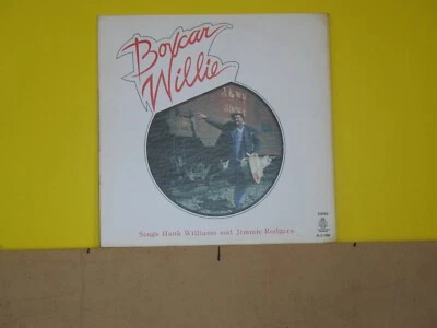 BOXCAR WILLIE-SINGS HANK WILLIAMS&JIMMIE RODGERS-HAND CLEANED&TESTED NM - Image 1 of 3
