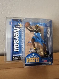 Figura de acción de baloncesto Allen Iverson Denver Nuggets McFarlane #3 - Imagen 1 de 5