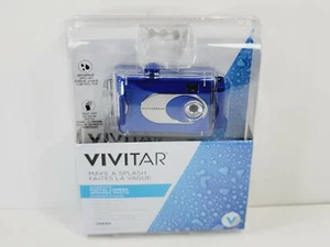 Vivitar Waterproof Digital Camera V26690 Blue NEW Sealed - Picture 1 of 8