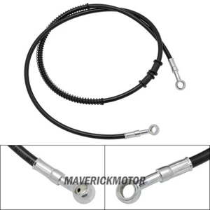 Front Hydraulic Brake Oil Hoses Cable Lines For Harley Sportster XL 883 1200 X48 - Picture 1 of 19