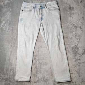 Rag Bone Jeans Men 33x32 Fit 33x29 Blue Fit 2 Slim Straight Leg Standard Issue - Picture 1 of 14
