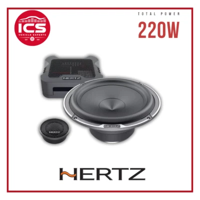 Hertz MPK 165.3 6.5" 2-Way Mille Pro Car Component Speaker System w/ Crossover - Image 1 of 4