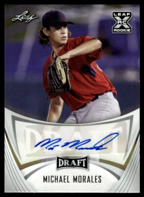 2021 LEAF DRAFT AUTO Michael Morales Auto #BA-MM5 R43 - Image 1 of 2