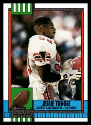 1990 Topps Jessie Tuggle #479 Atlanta Falcons Football Card - Image 1 of 2