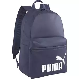 Puma Phase Backpack Navy Gym Padded Travel Training Bag Workout - Picture 1 of 3