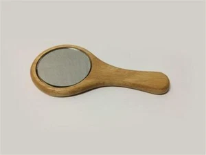 SPECCHIETTO IN LEGNO DA VIAGGIO BORSA - Imagen 1 de 1