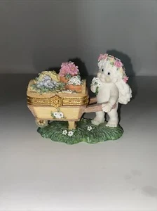 Figura de querubín Dreamsicle 1997 “Flower Cart” #10353 edición limitada - Imagen 1 de 6