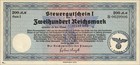R.717c 200 Reichsmark 1939  mit Stempel Reichsbahndirektion  (2)