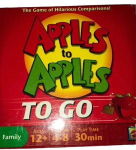 Mattel Games Apples To Apples Family Travel Game To Go Age 12+ 2007 BN - Picture 1 of 8