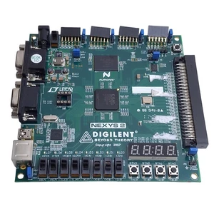 Diligent NEXYS2 FPGA Dev. Trainer Board, Xilinx Spartan 3E, USB2 VGA PS/2 - Bild 1 von 6