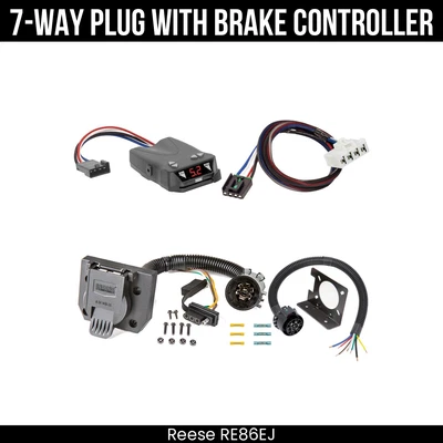 Reese RV 7Way Wiring Brake Control For 03-09 Dodge Ram 2500 3500 08-09 4500 5500 - Image 1 of 4