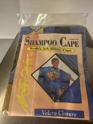 Capa de champú vintage Betty Dain NOAH'S ARK niños estilo niño # 271 - totalmente nueva - Foto 1 de 3