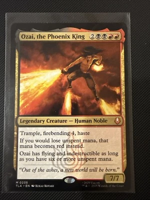 Ozai, the Phoenix King M 0235, NM Regular, MTG Avatar the Last Airbender, TLA - Image 1 of 4