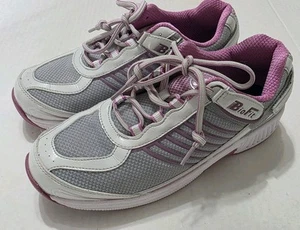 BioFit OrthoFeet Women’s 9.5 D WIDE Comfort Sneaker Shoe Pink &White *See Desc * - Picture 1 of 16