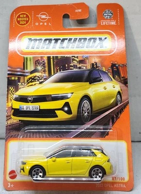 Matchbox  2022 Opel Astra #87/100  2024 OPEL /Thailand  - Image 1 of 3