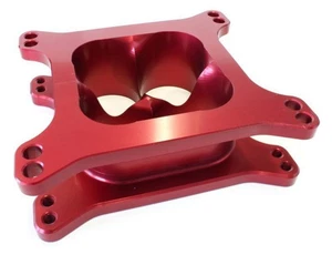 Aeroflow AF64-2071R Velocity Carb Spacer 2" 4150 Red Square Bore - Picture 1 of 4