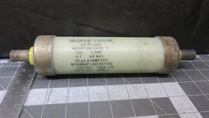 McGraw Edison NX Fuse 4.3 Kv Max 100 C Amp FA1H100 - Picture 1 of 4