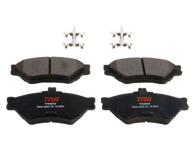 Front Brake Pad Set For 1995-1997 Lincoln Town Car 1996 FP551GW Premium Metallic - Image 1 of 1