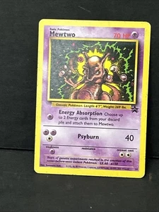 Mewtwo WOTC 14 Black Star Promo Pokémon TCG - Picture 1 of 5