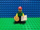 Lego Pizza Delivery Guy Minifigure Series 12 Complete 71007 CMF Lot Rare HTF Man