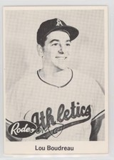 1976 JDM/JMC 1955 Rodeo Meats Kansas City Athletics Reprints Lou Boudreau #4 HOF
