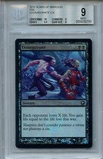 MTG Exsanguinate BGS 9 Mint Scars of Mirrodin Foil Magic Card  Amricons 0150