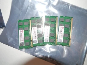 SO-DIMM 1GB DDR2 vari moduli Transcend e Micron confezione 2GB NUOVO NOS - Foto 1 di 4