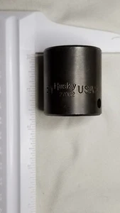 Husky 1" Impact Socket 1/2" Drive 6 Point 27032 USA Made - Picture 1 of 6