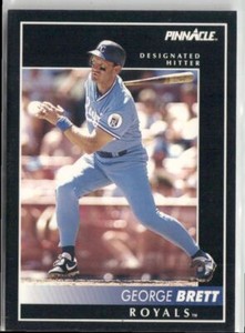 1992 Pinnacle #60 George Brett Kansas City Royals