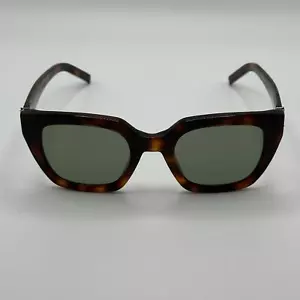 NEU Saint Laurent Sonnenbrille SL M143 003 Havanna Grün Authentisch Damen - Bild 1 von 12
