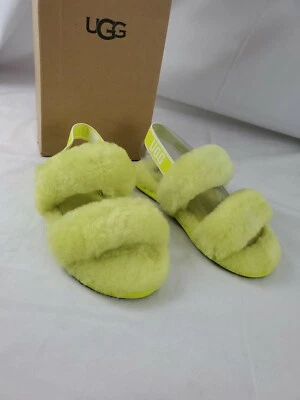 UGG OH YEAH GIRLS SANDALS SIZE 11T - Green - New in Box & Free Ship  - Image 1 of 4