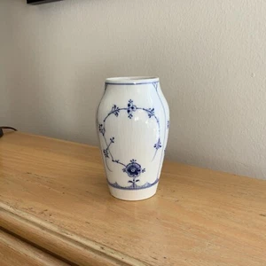 Royal Copenhagen Blue Fluted Plain Vase 384, 1stQ Perfect Condition pre1923 - Picture 1 of 9
