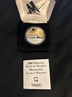 Alaska Mint Alaskan Wildlife Silver Gold Medallion Proof 1 Oz.