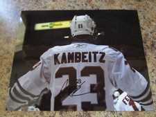 ADAM KAMBEITZ SIGNED 8x10 GLOSSY PHOTO RED DEER REBELS