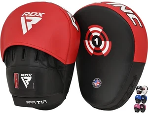 RDX MMA Boxing Focus Pads Hook and Jab Mitts Thai Kick Pads Guantes curvos - Imagen 1 de 35