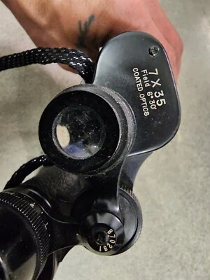 Vtg Bushnell Sportview Wide Angle 7 X 35 Made In Japan Binoculars In Case - Image 1 of 4