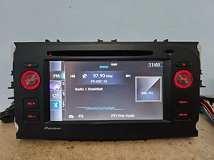 PIONEER SAT NAV CAR RADIO CD PLAYER HEAD UNIT FORD FOCUS MK2 2008 - 2010 - Picture 1 of 19