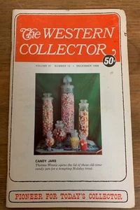 The Western Collector,December 1968,Candy Jars,Phono Cylinders,Santa,Trains,Avon - Foto 1 di 1