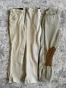 The Tailored Sportsman TuffRider Lot Of 3 Riding Pants 26 Equestrian Breeches - Picture 1 of 19