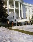 President John F. Kennedy carries daughter Caroline across lawn New 8x10 Photo