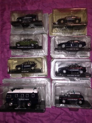 Modellini Auto dei CARABINIERI, POLIZIA e TAXI. Scala 1:43 - Immagine 1 di 4