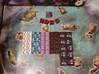 Miniatures of buildings for the Cyclades board game, professional painted