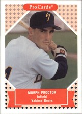 1991-92 ProCards Tomorrow's Heroes #248 Murph Proctor