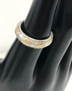 Chinesischer Ehering Ring mit Glückssymbolen  - Bild 1 von 9